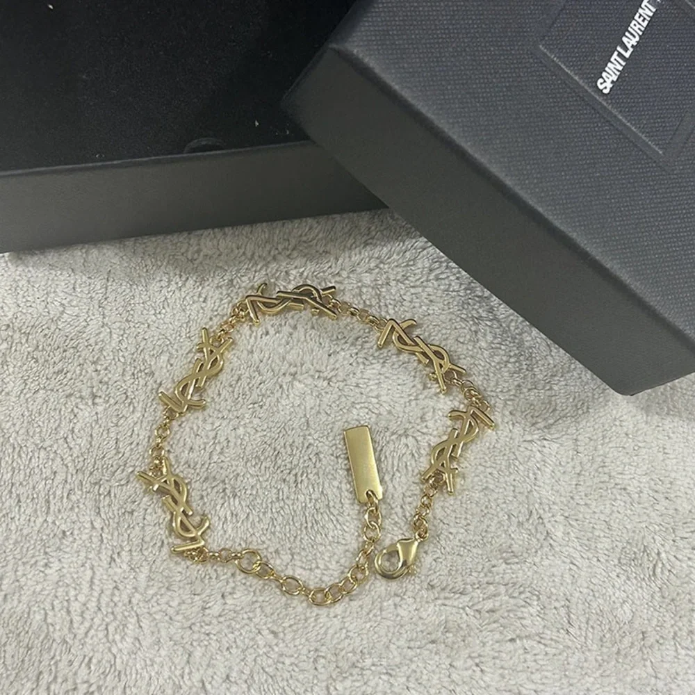 Yves Saint Laurent Bracelet 8 inch Length - Picture 5 of 6